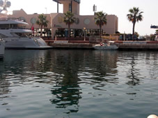 Berth at Marina Alicante - Waiting quay seen from berth